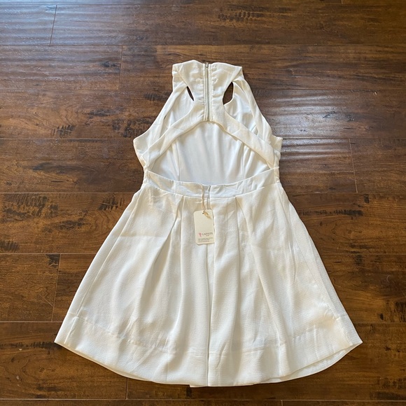 L’Atiste Open Back Fit And Flare Dress - Picture 3 of 5